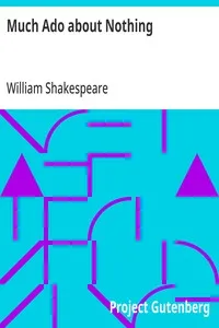 Much Ado about Nothing — William Shakespeare cover