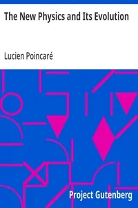 The New Physics and Its Evolution — Lucien Poincaré cover