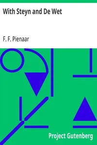 With Steyn and De Wet — F. F. (Filippus Fourie) Pienaar cover