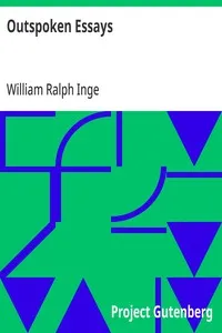 Outspoken Essays — William Ralph Inge cover