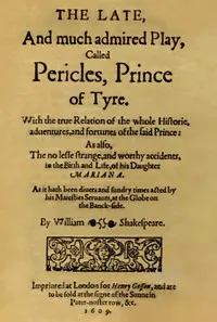 Pericles, Prince of Tyre — William Shakespeare cover