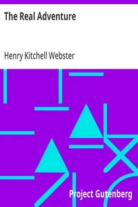 The Real Adventure — Henry Kitchell Webster cover