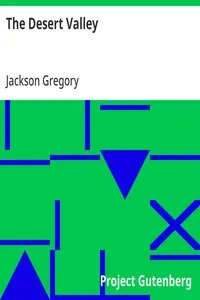The Desert Valley — Jackson Gregory cover