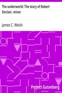 The underworld: The story of Robert Sinclair, miner — James C. Welsh cover