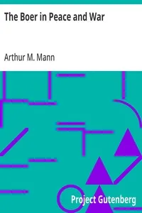 The Boer in Peace and War — Arthur M. Mann cover