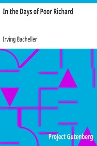 In the Days of Poor Richard — Irving Bacheller cover