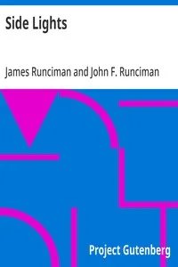 Side Lights — James Runciman cover