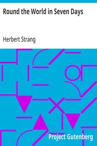 Round the World in Seven Days — Herbert Strang cover