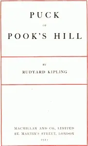 Puck of Pook's Hill cover
