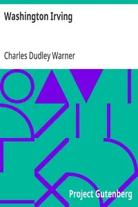 Washington Irving — Charles Dudley Warner cover