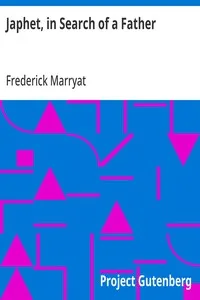 Japhet, in Search of a Father — Frederick Marryat cover