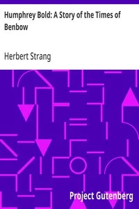 Humphrey Bold: A Story of the Times of Benbow — Herbert Strang cover