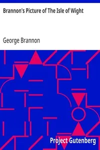 Brannon's Picture of The Isle of Wight: The Expeditious Traveller's Index to Its Prominent Beauties & Objects of Interest. Compiled Especially with Reference to Those Numerous Visitors Who Can Spare but Two or Three Days to Make the Tour of the Islan — George Brannon cover