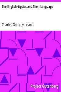The English Gipsies and Their Language cover