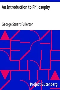 An Introduction to Philosophy cover