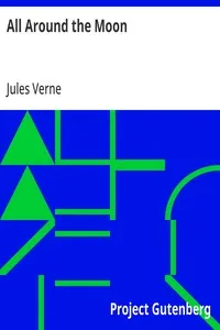All Around the Moon — Jules Verne cover