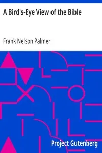 A Bird's-Eye View of the Bible: Second Edition — Frank Nelson Palmer cover