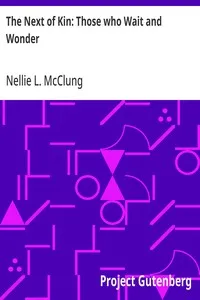 The Next of Kin: Those who Wait and Wonder cover