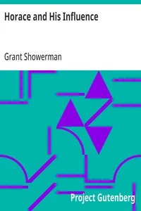 Horace and His Influence cover