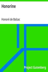 Honorine — Honoré de Balzac cover