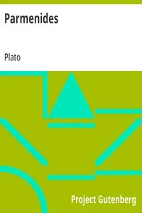 Parmenides — Plato cover