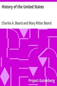 History of the United States — Charles A. (Charles Austin) Beard cover