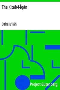The Kitáb-i-Íqán — Bahá'u'lláh cover