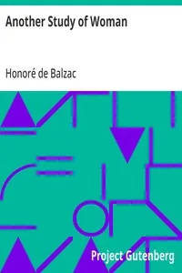 Another Study of Woman — Honoré de Balzac cover