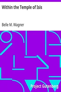 Within the Temple of Isis — Belle M. Wagner cover