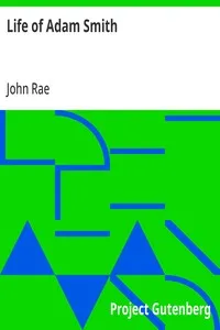 Life of Adam Smith — John Rae cover