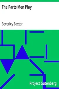 The Parts Men Play — Beverley Baxter cover