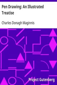 Pen Drawing: An Illustrated Treatise — Charles Donagh Maginnis cover