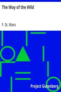 The Way of the Wild — F. St. Mars cover