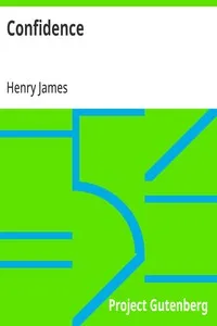 Confidence — Henry James cover