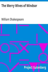 The Merry Wives of Windsor — William Shakespeare cover