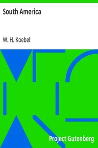 South America — W. H. (William Henry) Koebel cover