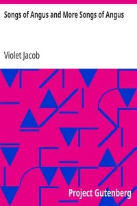 Songs of Angus and More Songs of Angus — Violet Jacob cover