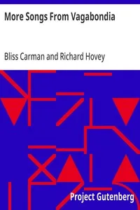 More Songs From Vagabondia — Bliss Carman cover