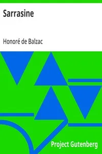 Sarrasine — Honoré de Balzac cover