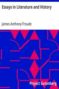 Essays in Literature and History cover