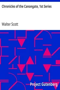 Chronicles of the Canongate, 1st Series cover