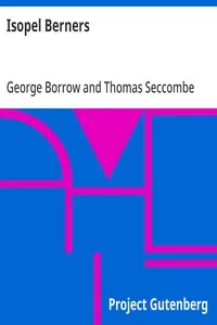 Isopel Berners: The History of certain doings in a Staffordshire Dingle, July, 1825 — George Borrow cover