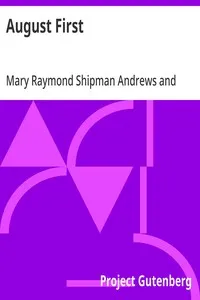August First — Mary Raymond Shipman Andrews cover