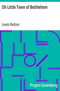 Oh Little Town of Bethlehem — Lewis Redner cover