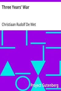 Three Years' War cover