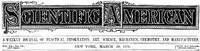 Scientific American, Volume 40, No. 13, March 29, 1879: A Weekly Journal of Practical Information, Art, Science,; Mechanics, Chemistry, and Manufactures cover