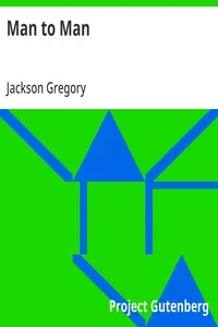Man to Man — Jackson Gregory cover