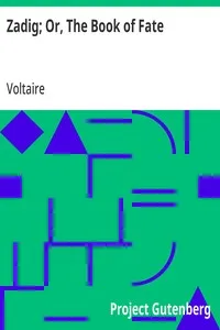 Zadig; Or, The Book of Fate — Voltaire cover