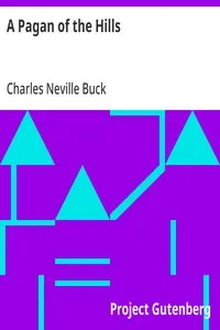 A Pagan of the Hills — Charles Neville Buck cover