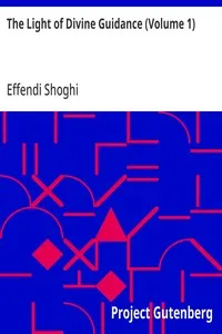 The Light of Divine Guidance (Volume 1) cover